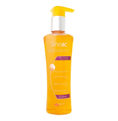 Sineac Sabonete Líquido Antiacne 210ml