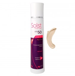 Solst FPS 50 Protetor Solar Toque Seco Bege Claro 55g