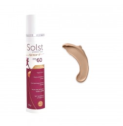 Solst Sport FPS 60 Protetor Solar Toque Seco Bege Médio 55g